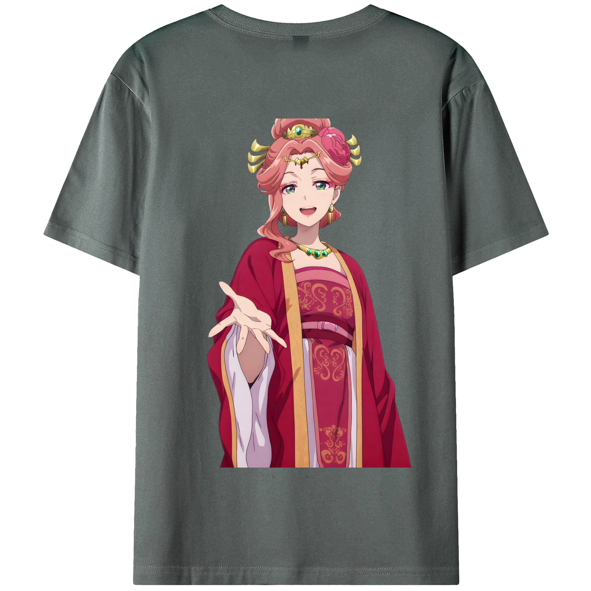 （画像用） 薬屋のひとりごと The Apothecary Diaries 綿100％半袖Tシャツ（背面プリント）
